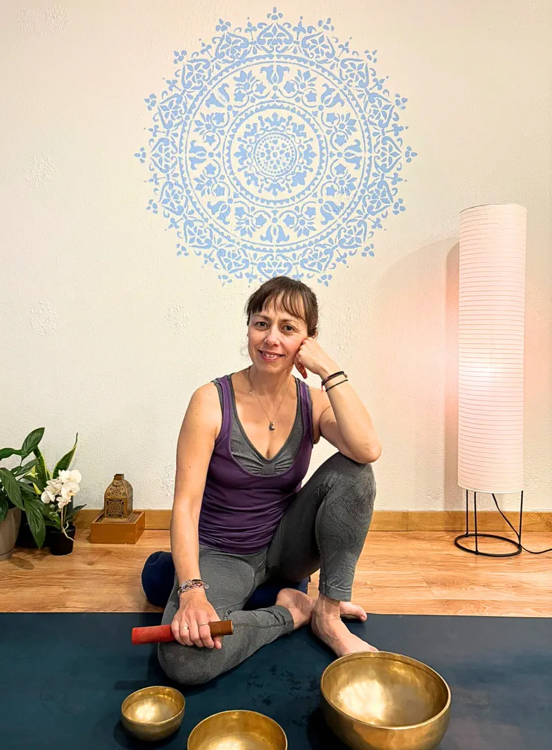 Gema, profesora de yoga y pilates de Nidhan